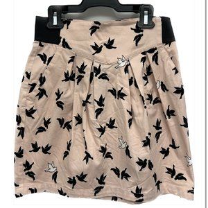 Bird Patterned Skirt